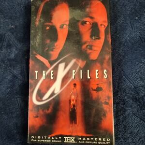 Vintage 20th Century Fox The X Files VHS Movie Drama Suspense Home Entertainment